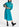 Blue mélange sleeveless sweater with separate collar Faume - seconde main