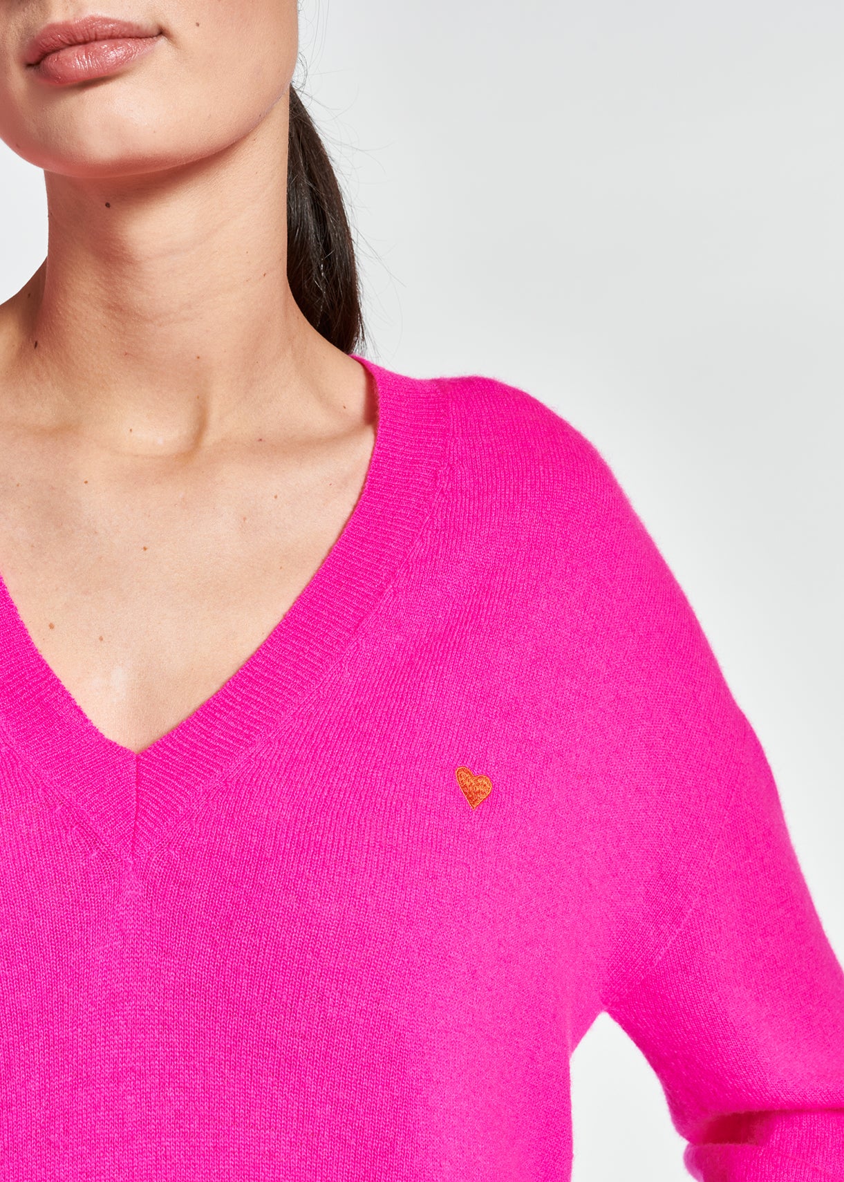 Pull rose en mérinos et cachemire RE—SSENTIEL | Essentiel second hand