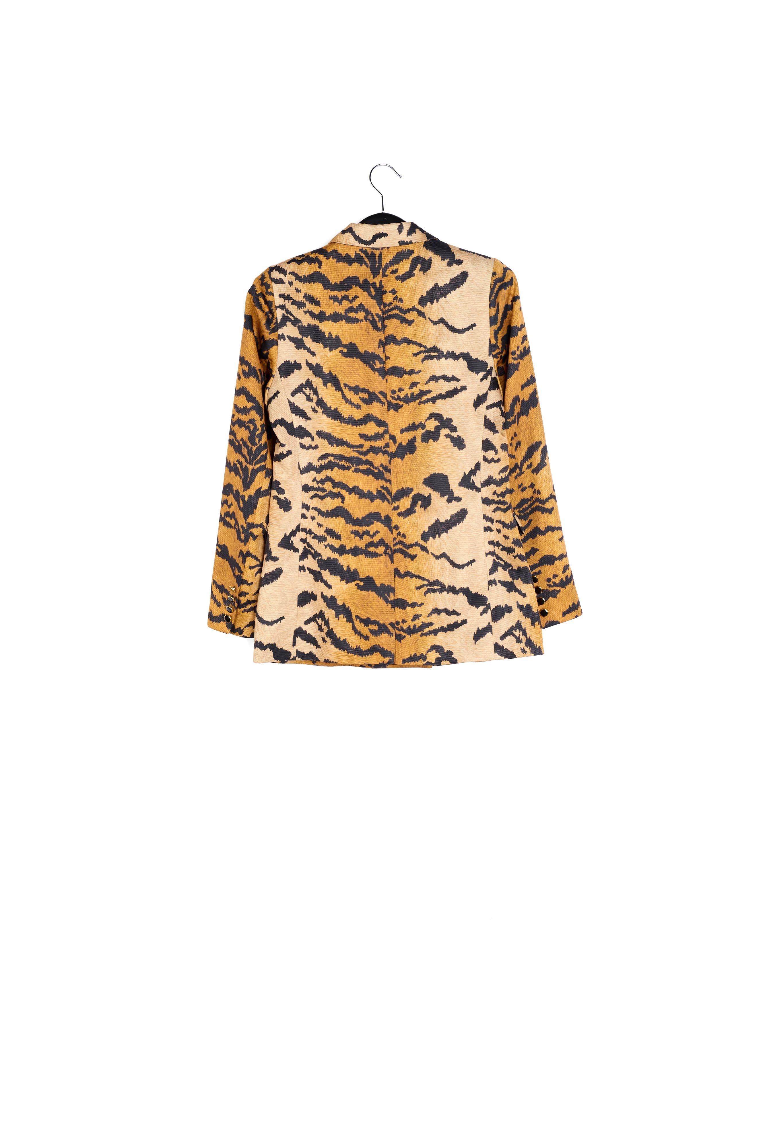 Veste tailleur à imprimé tigre RE—SSENTIEL | Essentiel second hand