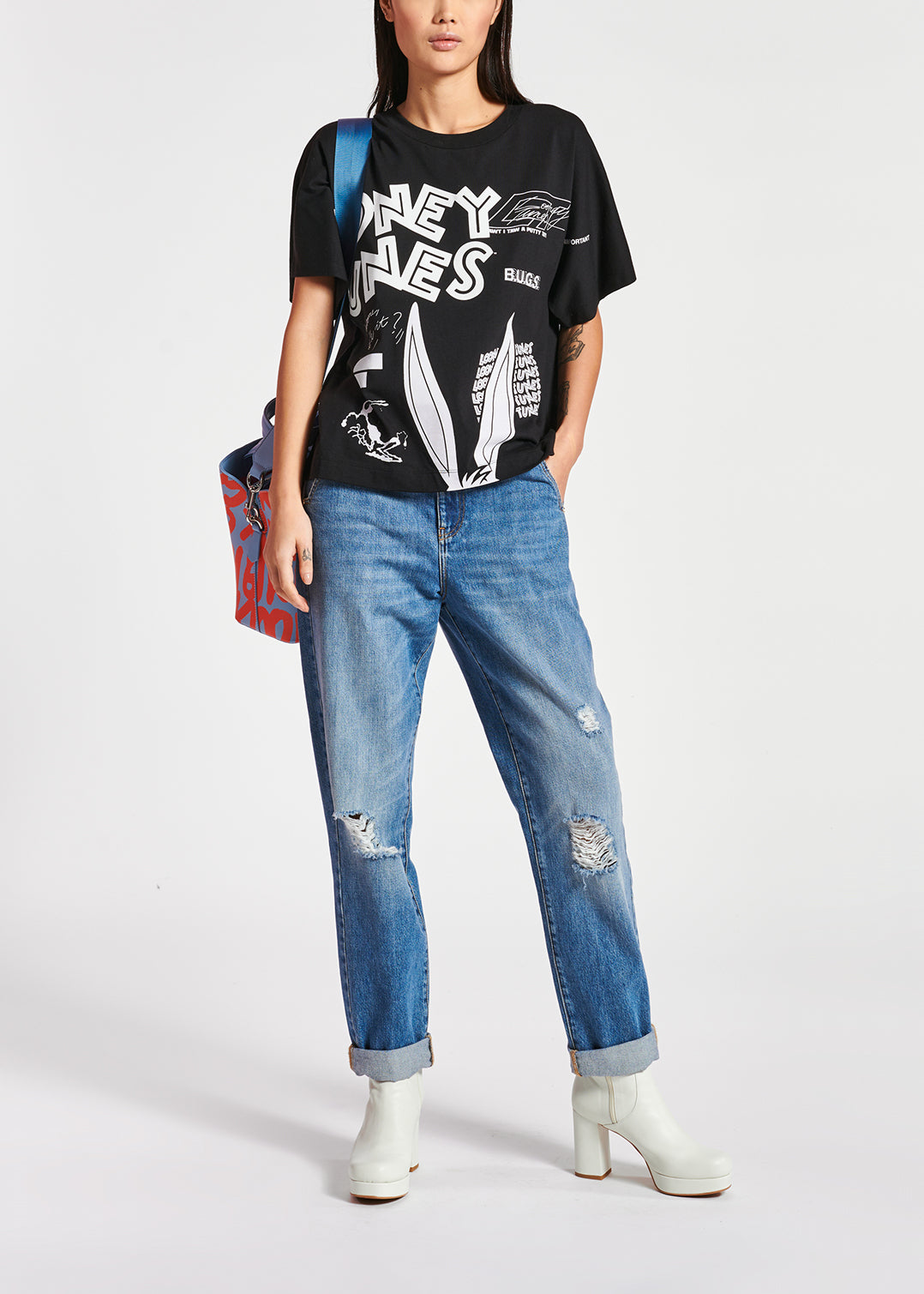 T shirt looney print RE—SSENTIEL | Essentiel second hand