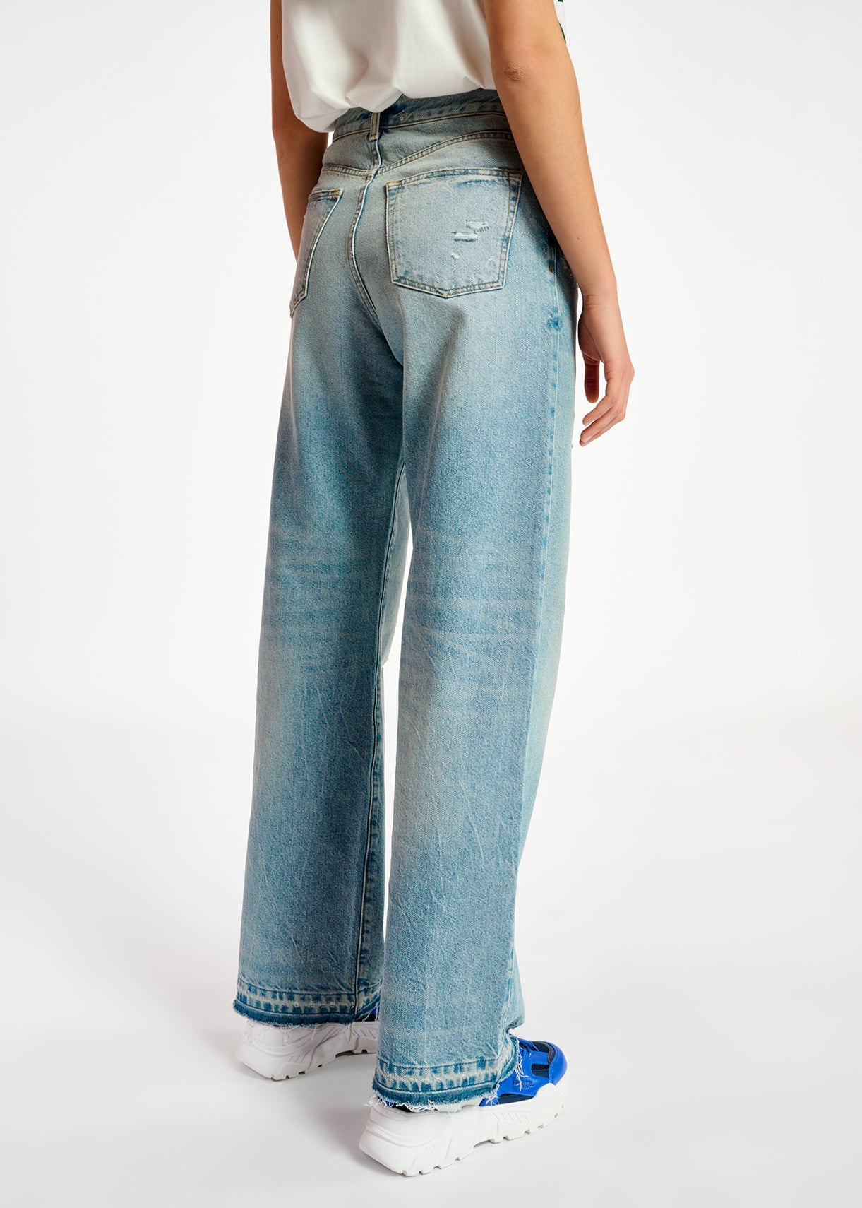 Jean boyfriend bleu RE—SSENTIEL | Essentiel second hand