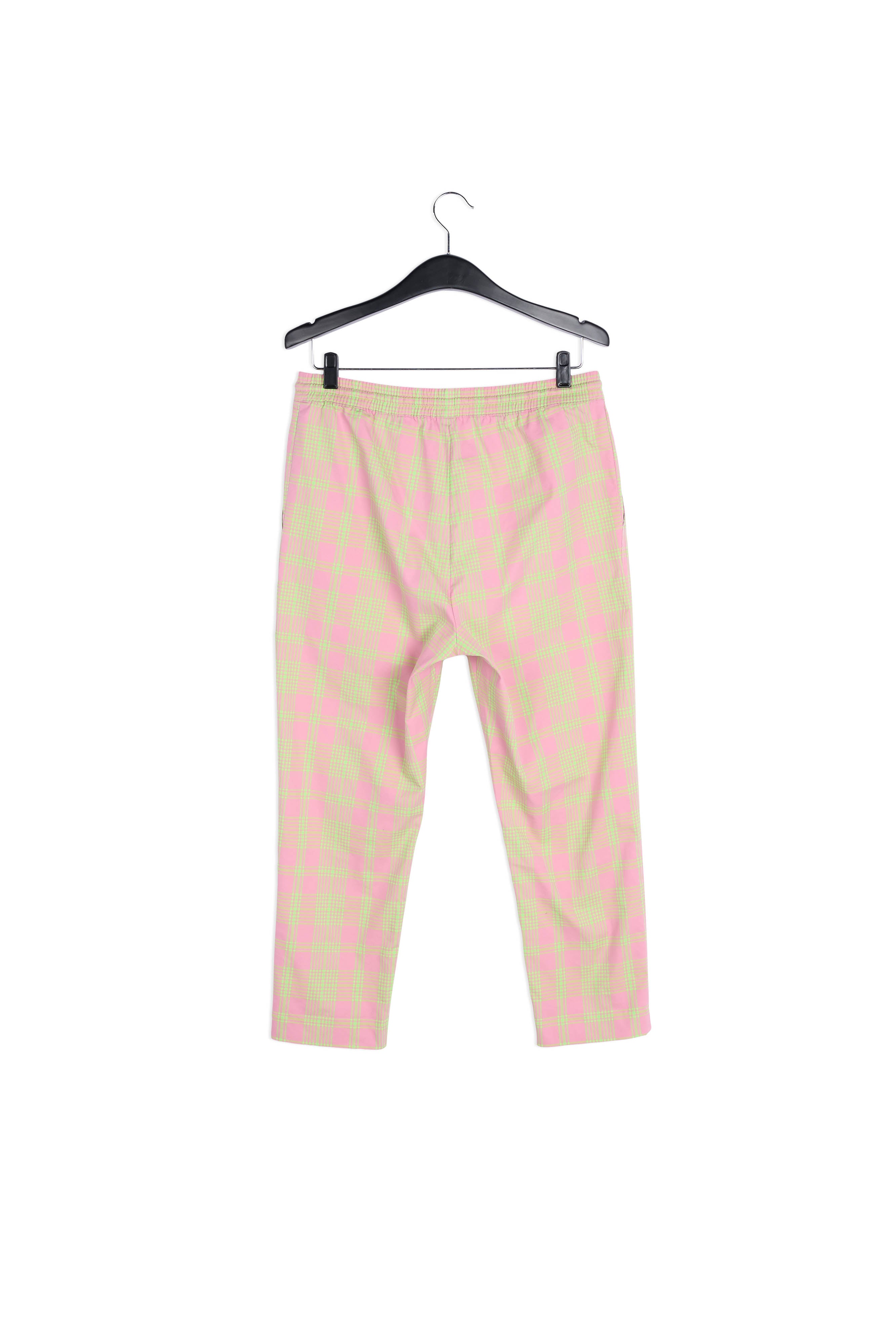 Pantalon tartan vieux rose RE—SSENTIEL | Essentiel second hand