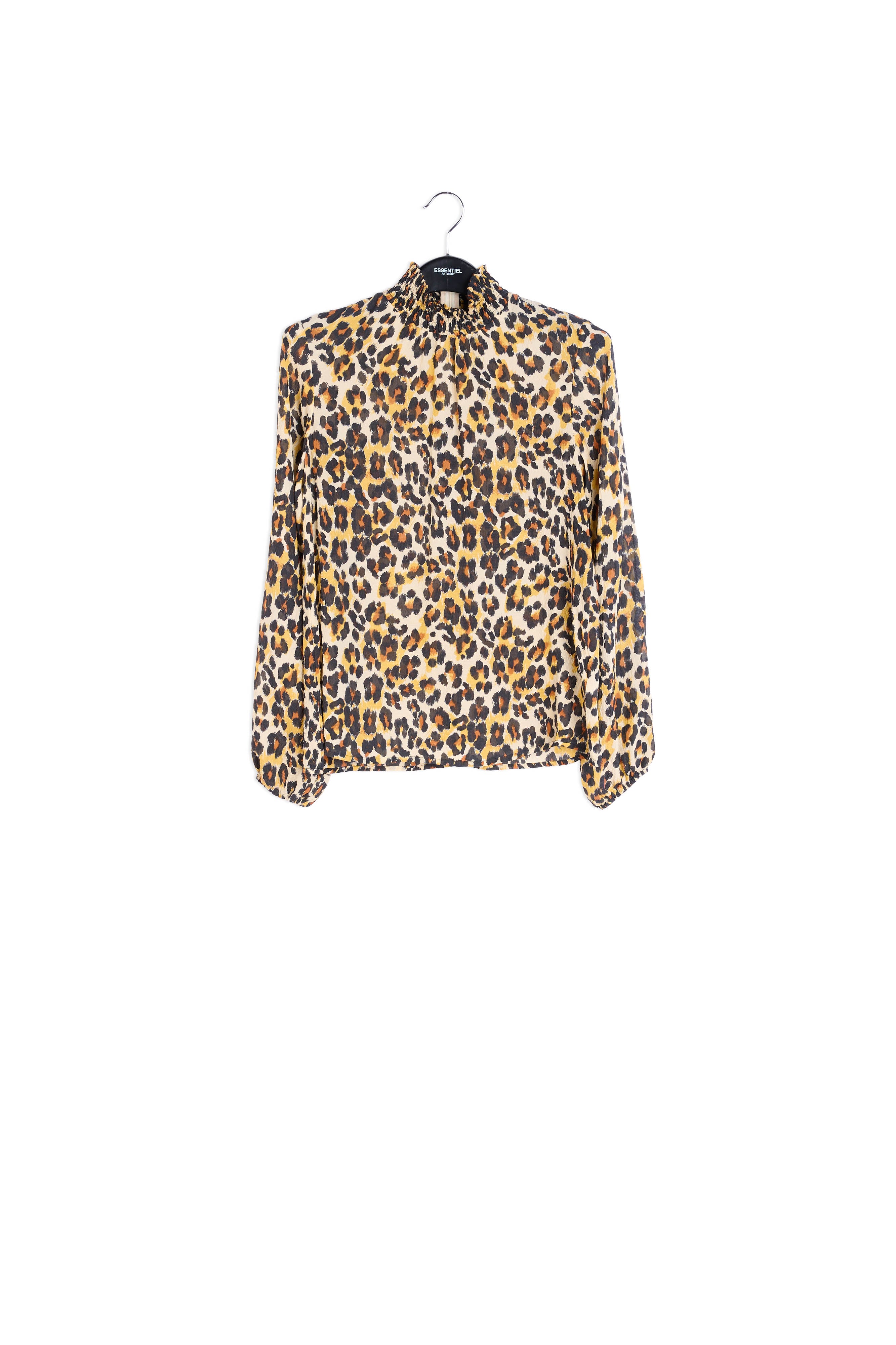 Leopard-print loose-fit top RE—SSENTIEL | Essentiel second hand