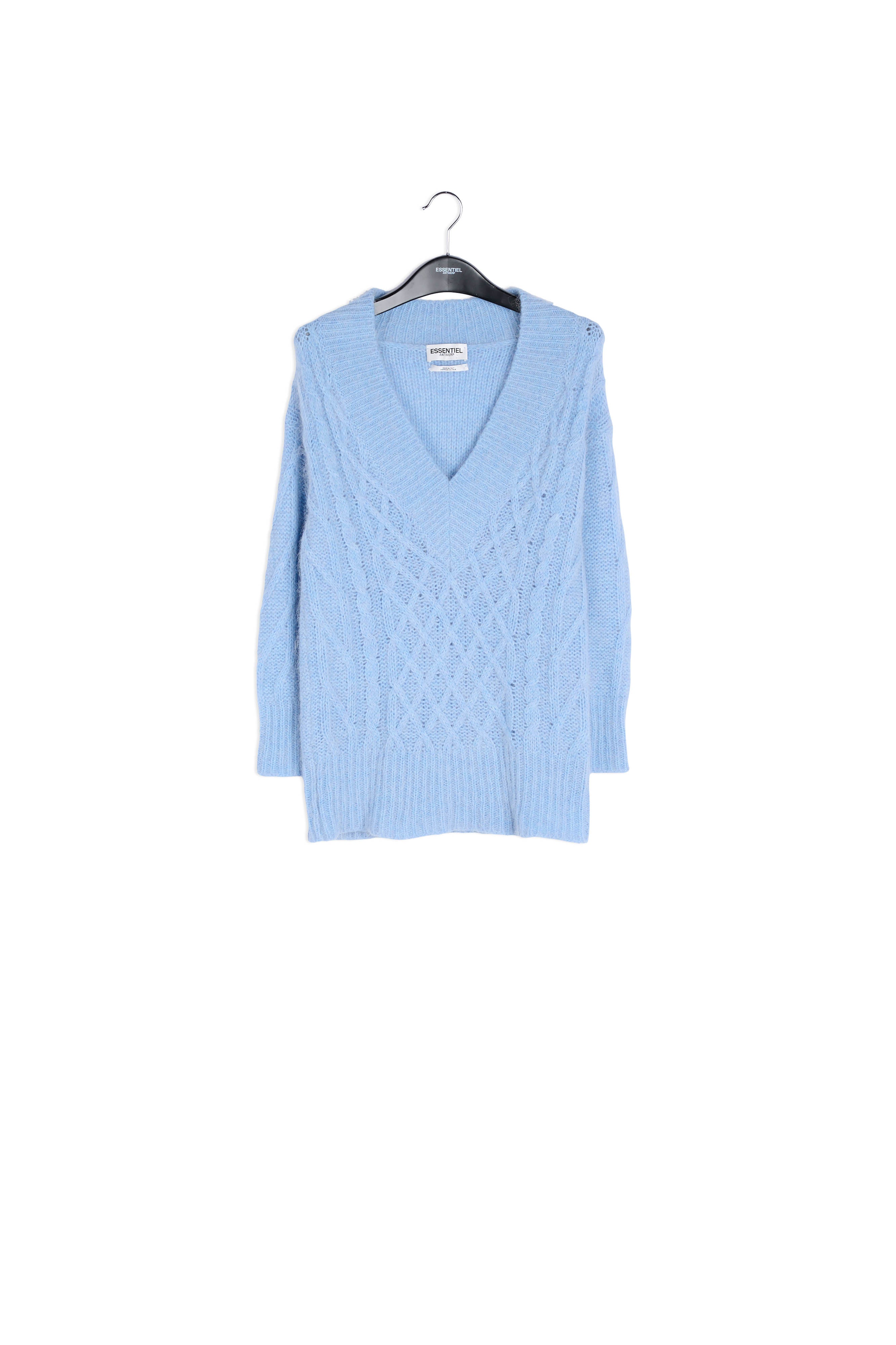 Soft v neck sweater RE—SSENTIEL | Essentiel second hand