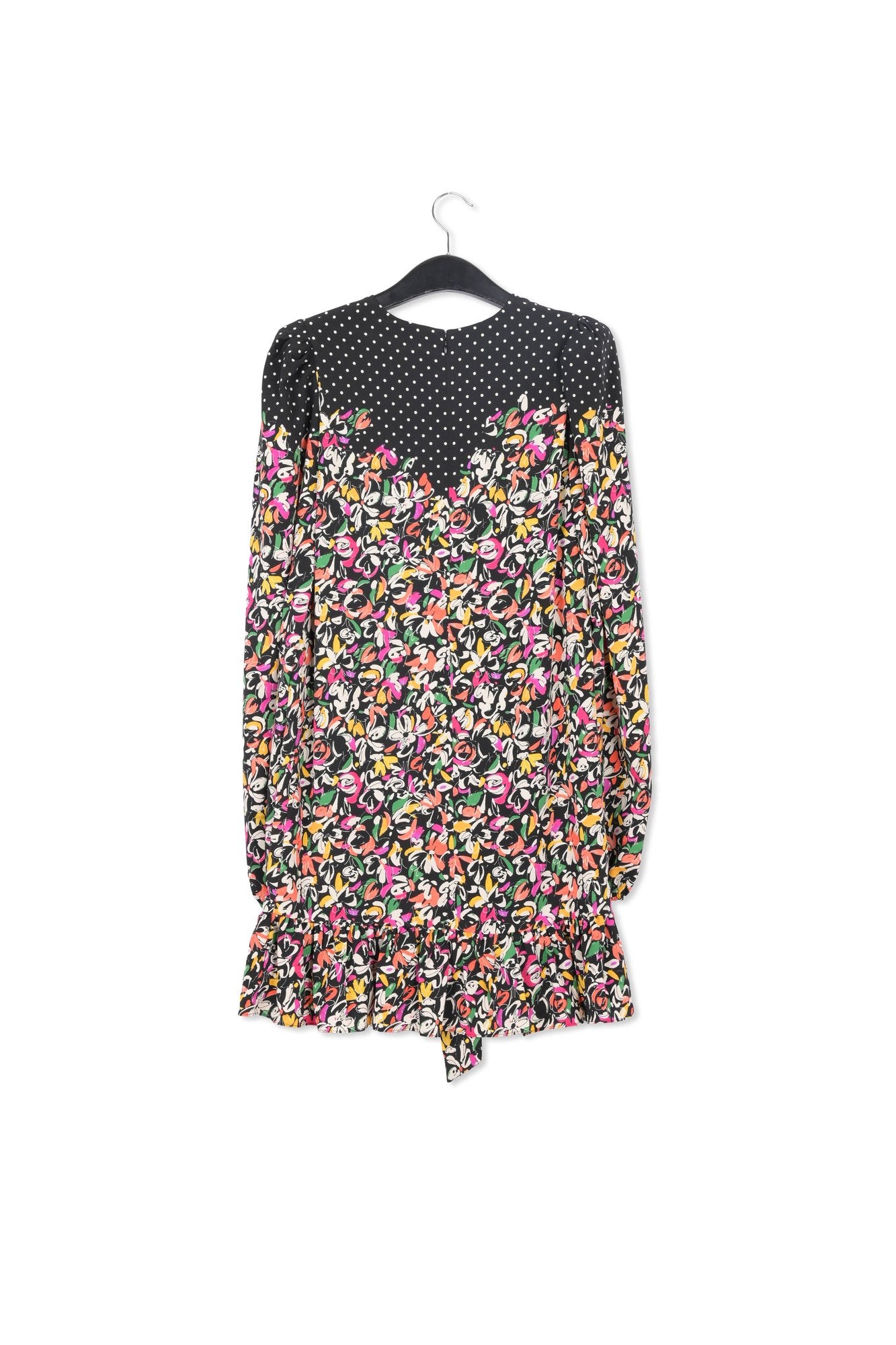 Colorful floral and polka-dot mixed-print dress RE—SSENTIEL | Essentiel second hand