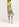 Multicolored graphic striped midi dress Faume - seconde main