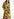 Multicolor midi-length shirt dress with paint stroke print Faume - seconde main