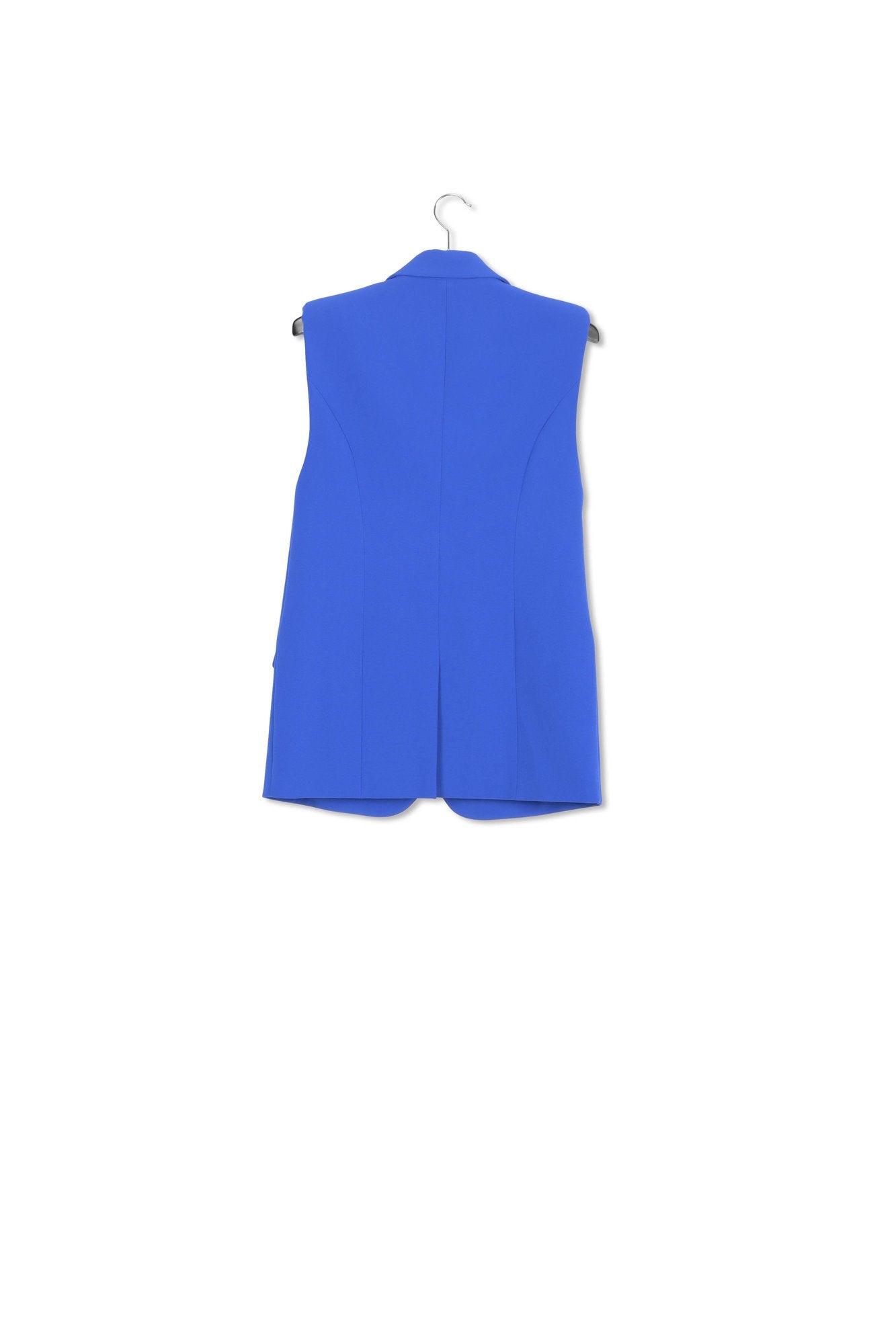 Blue sleeveless blazer RE—SSENTIEL | Essentiel second hand