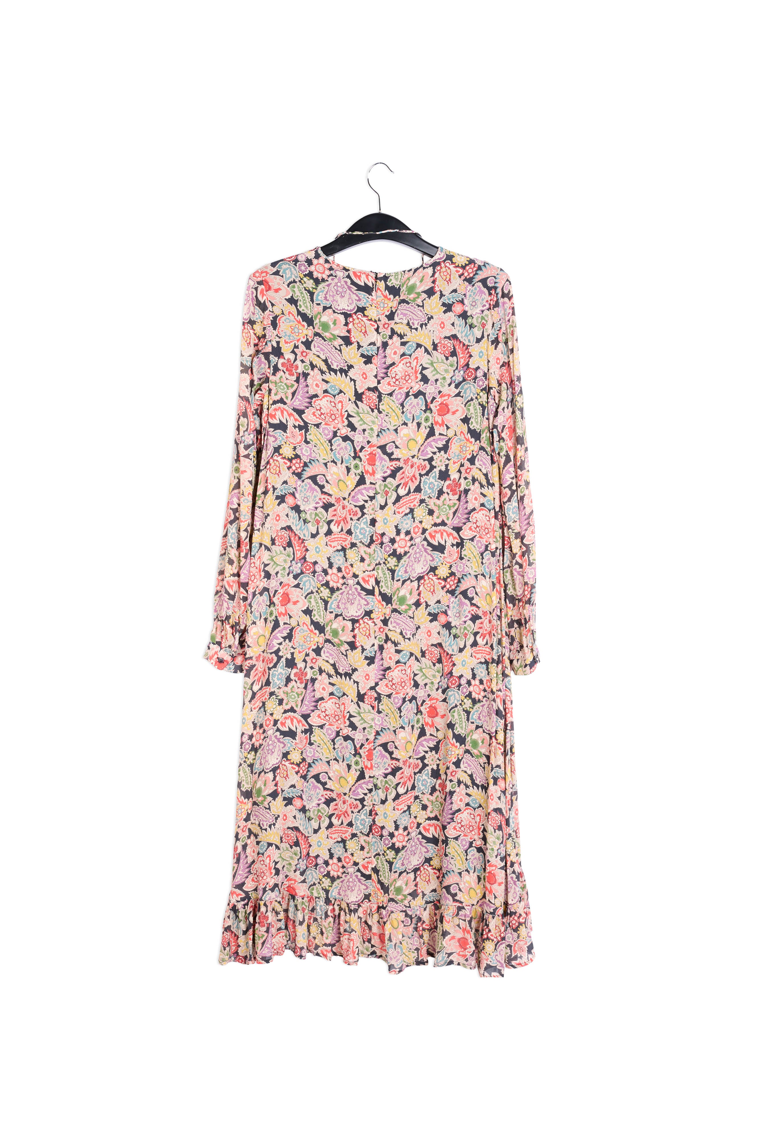 Green A-line midi dress RE—SSENTIEL | Essentiel second hand