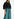 Bleu maxi-length skirt Faume - seconde main