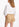 Chemise blanche en coton popeline avec col en dentelle Faume - seconde main