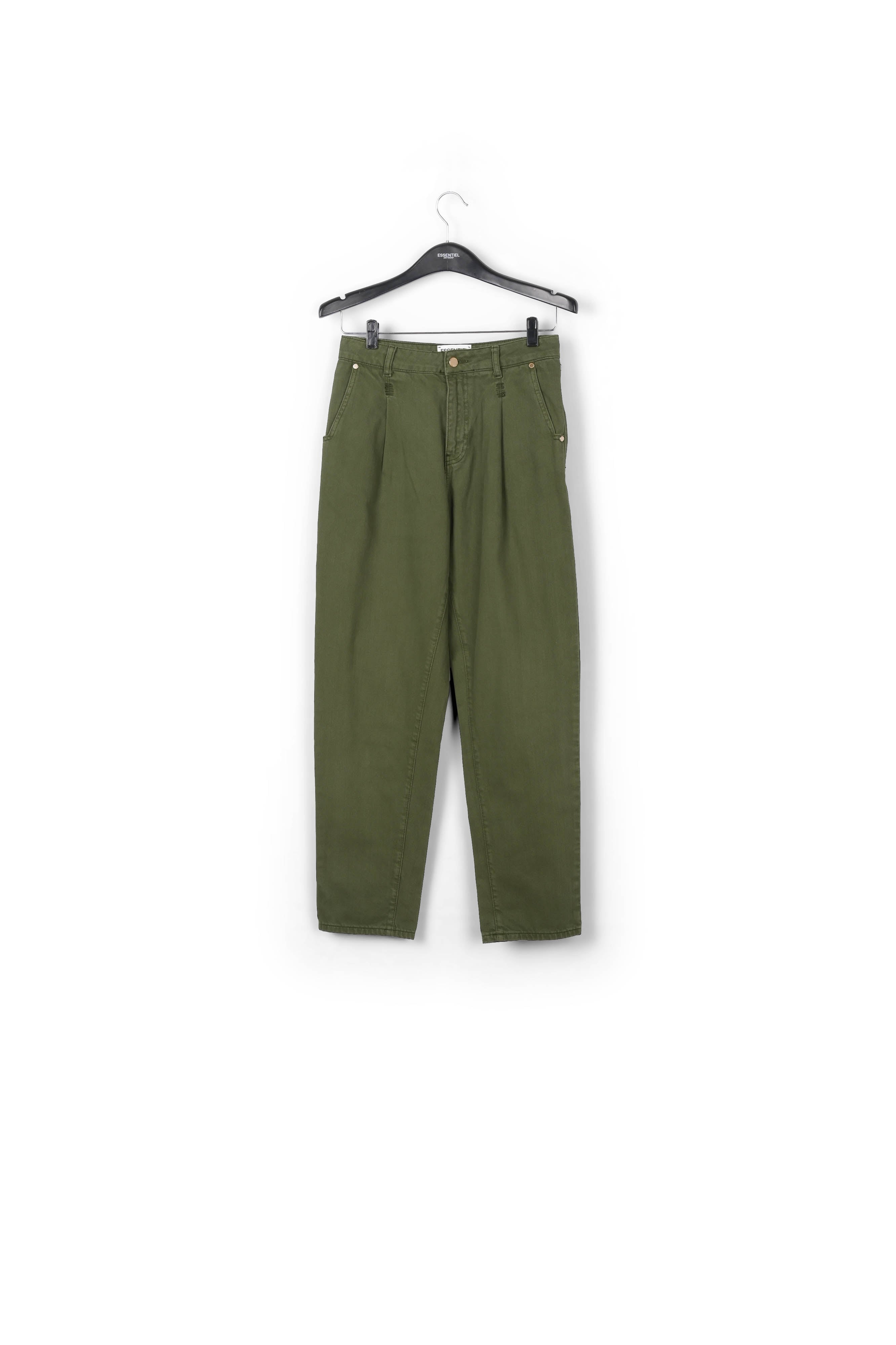 Pine green tapered jeans RE—SSENTIEL | Essentiel second hand