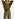 Khaki smocked top with leopard print Faume - seconde main