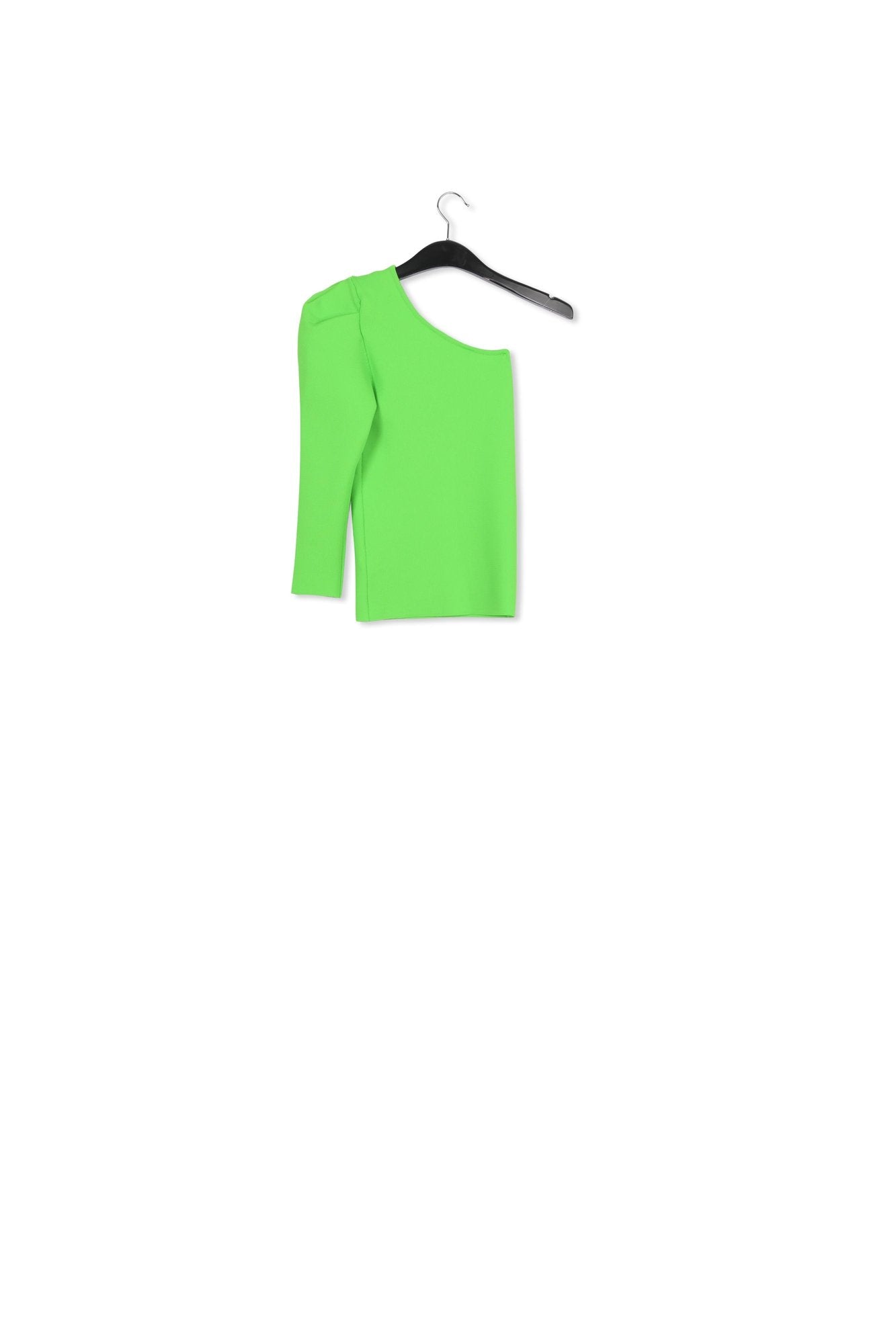 Top vert fluo à épaule dénudée RE—SSENTIEL | Essentiel second hand