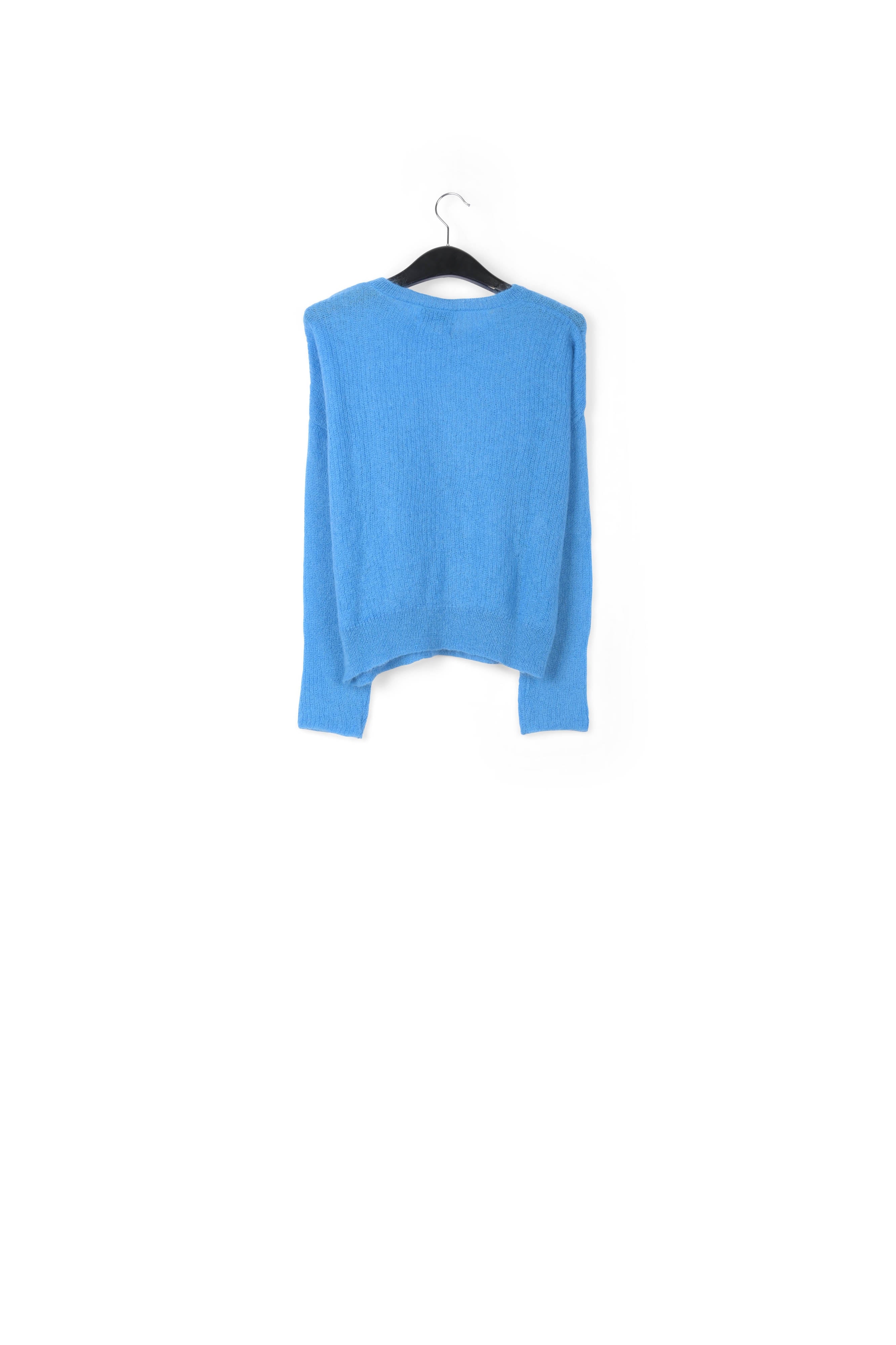 Pull oversize bleu en mohair mélangé RE—SSENTIEL | Essentiel second hand