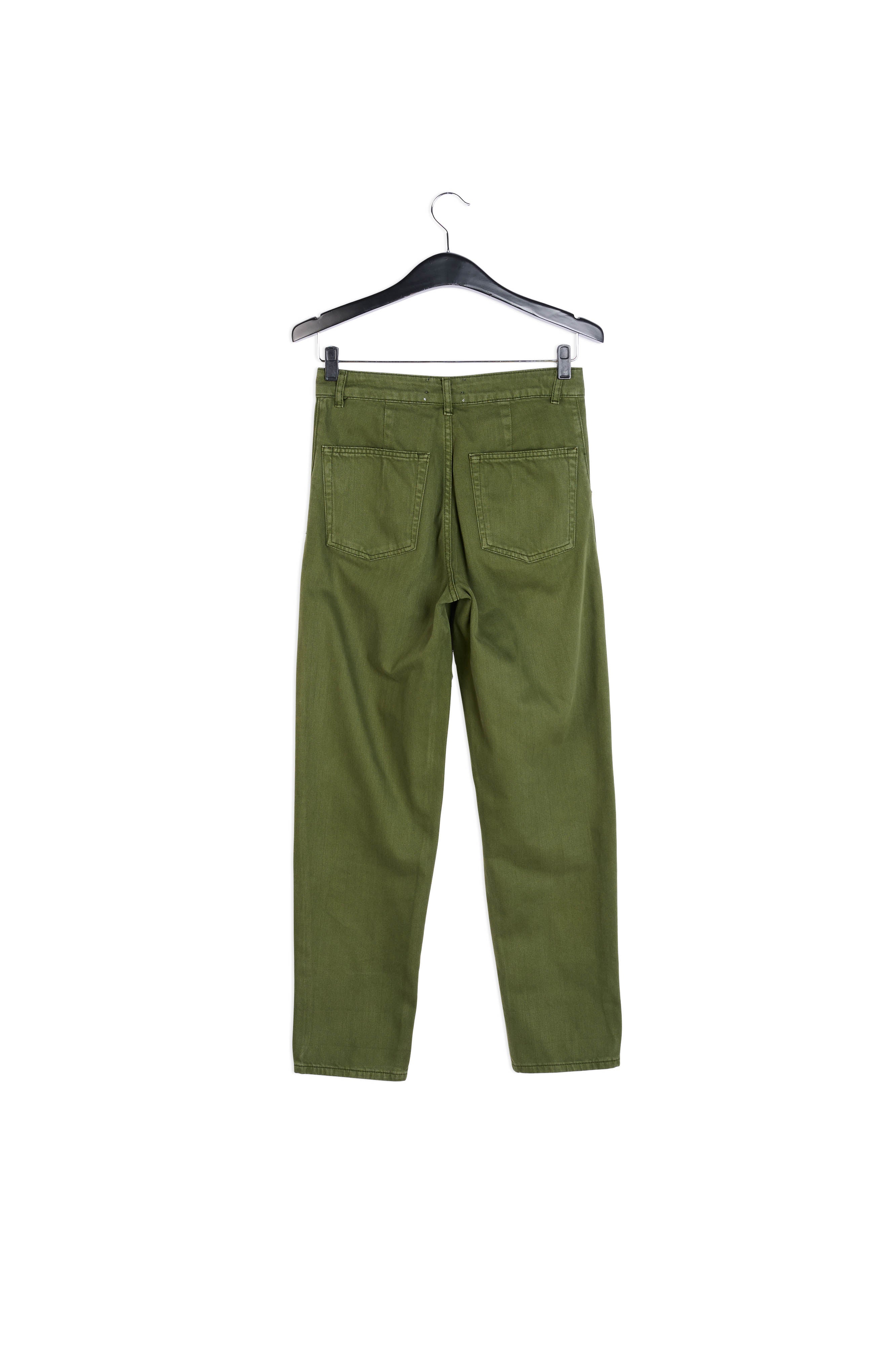 Pine green tapered jeans RE—SSENTIEL | Essentiel second hand