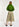Stripe and green floral print A-line skirt Faume - seconde main