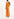 Orange and lilac knitted sleeveless top Faume - seconde main