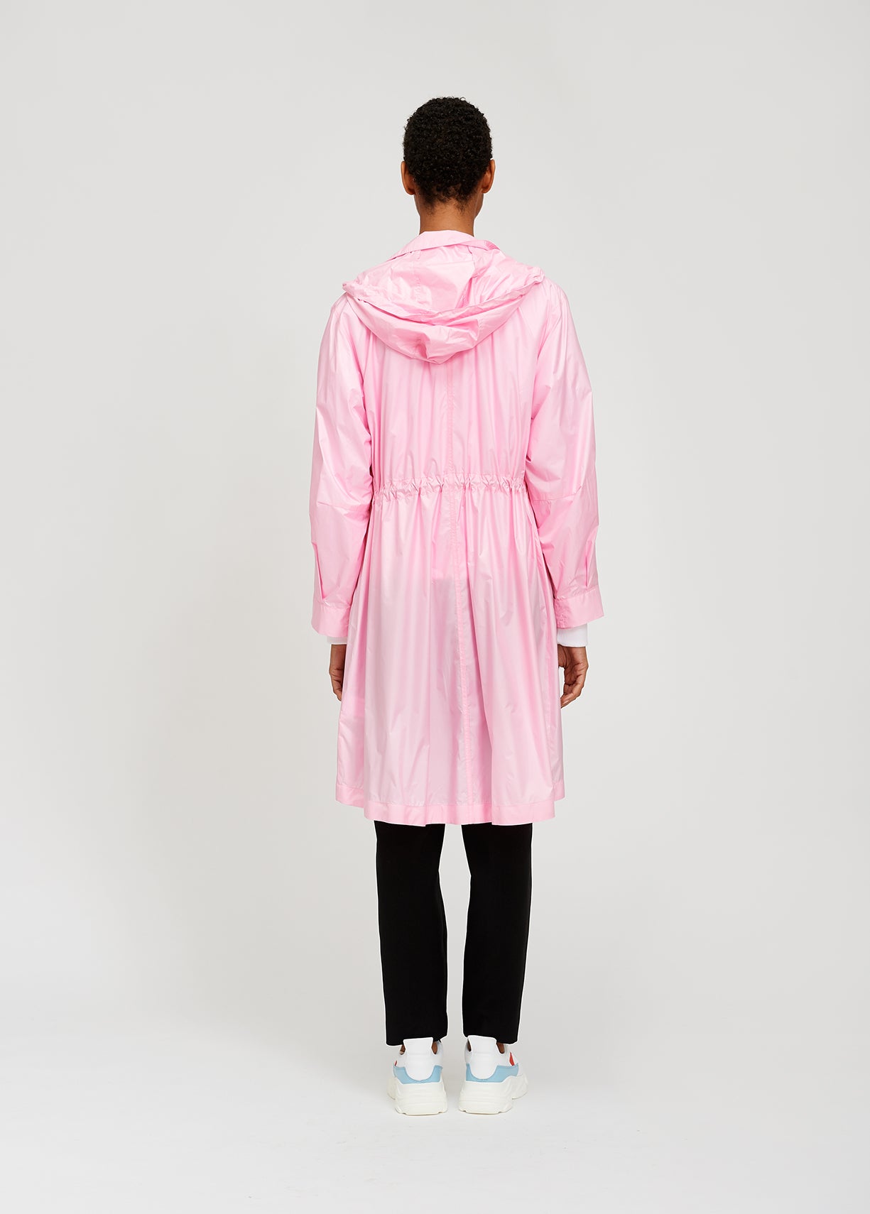 Pink spring rain jacket RE—SSENTIEL | Essentiel second hand