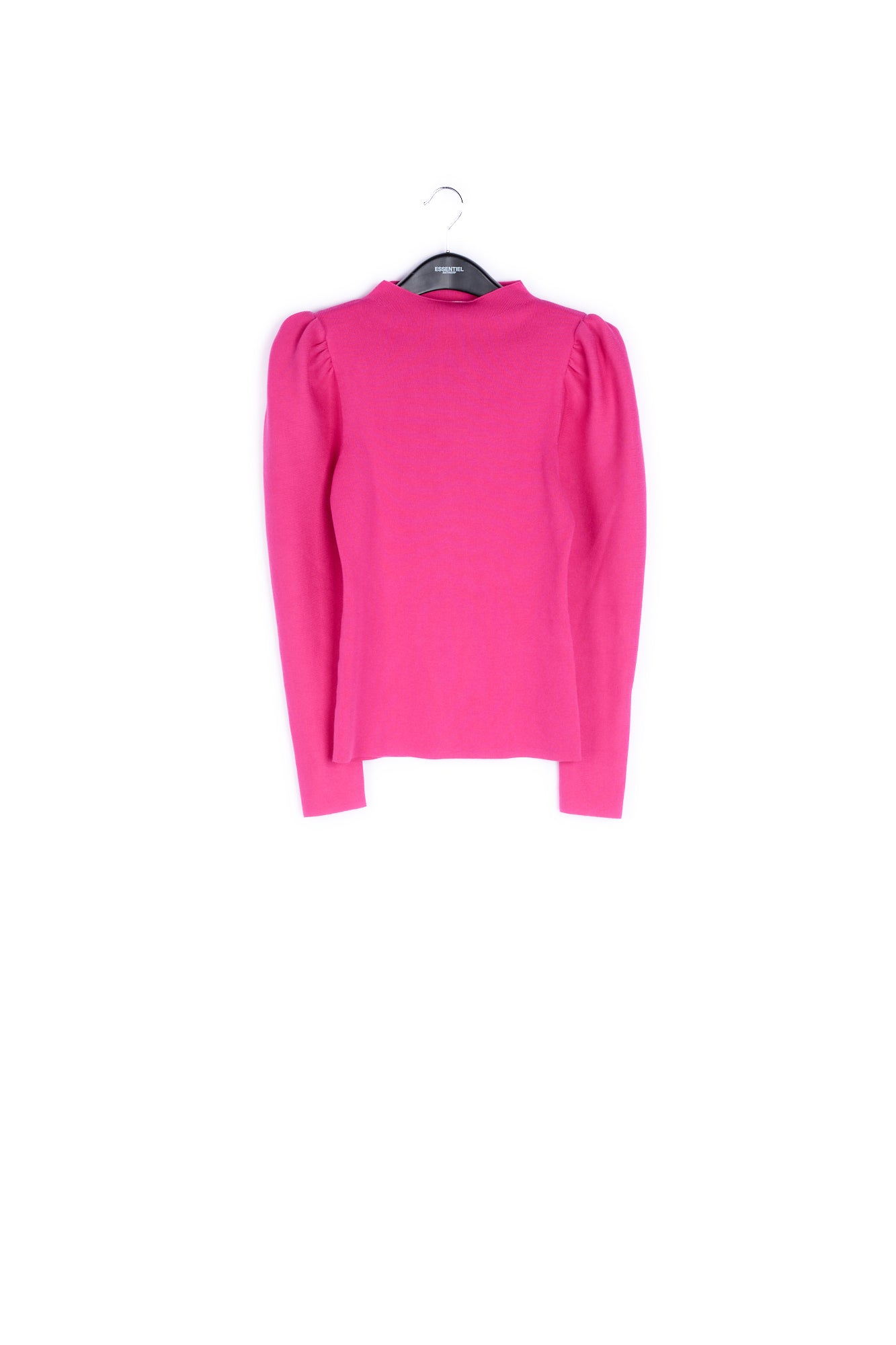 Pink puff-sleeved sweater RE—SSENTIEL | Essentiel second hand