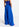Blauwe broek met wijde pijpen Faume - seconde main