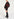 Black jacquard-silk minidress with text print Faume - seconde main