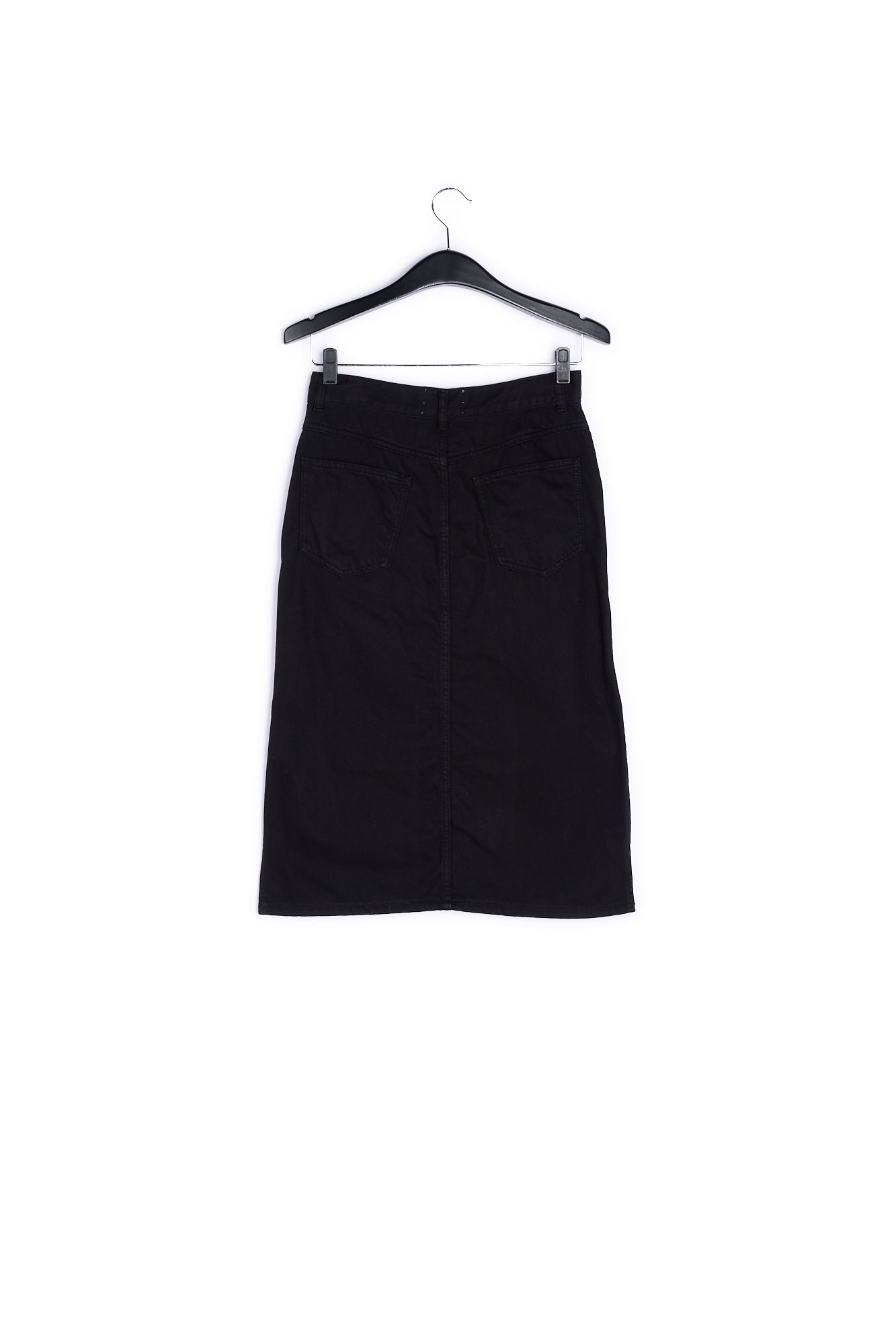 Black high-waisted pencil skirt RE—SSENTIEL | Essentiel second hand