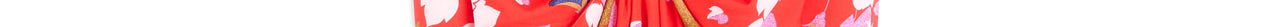 Mini robe rouge à imprimé floral Faume - seconde main