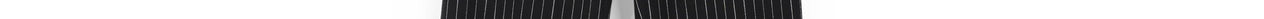 Black pinstripe wide-leg pants Faume - seconde main