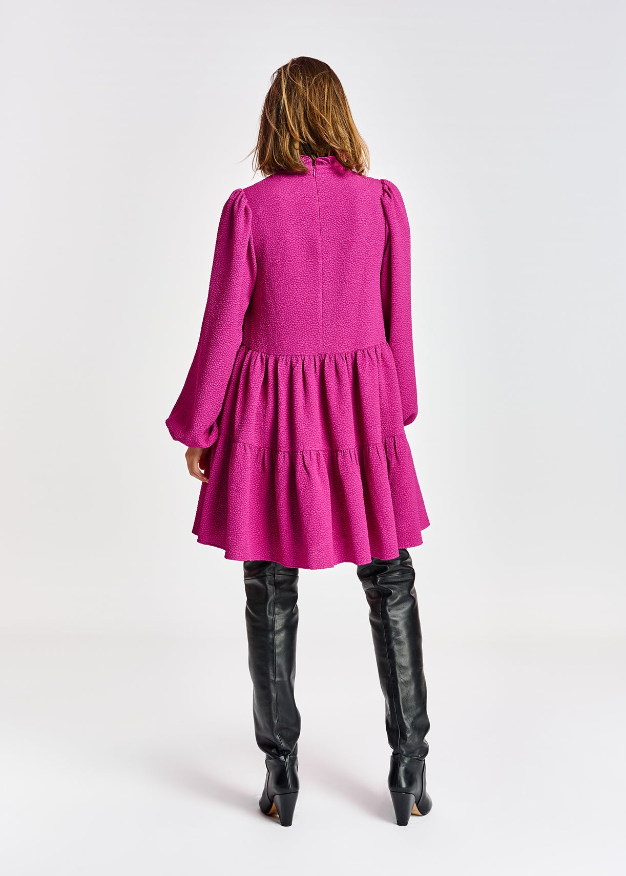 Agonize ruffle collar dress RE—SSENTIEL | Essentiel second hand
