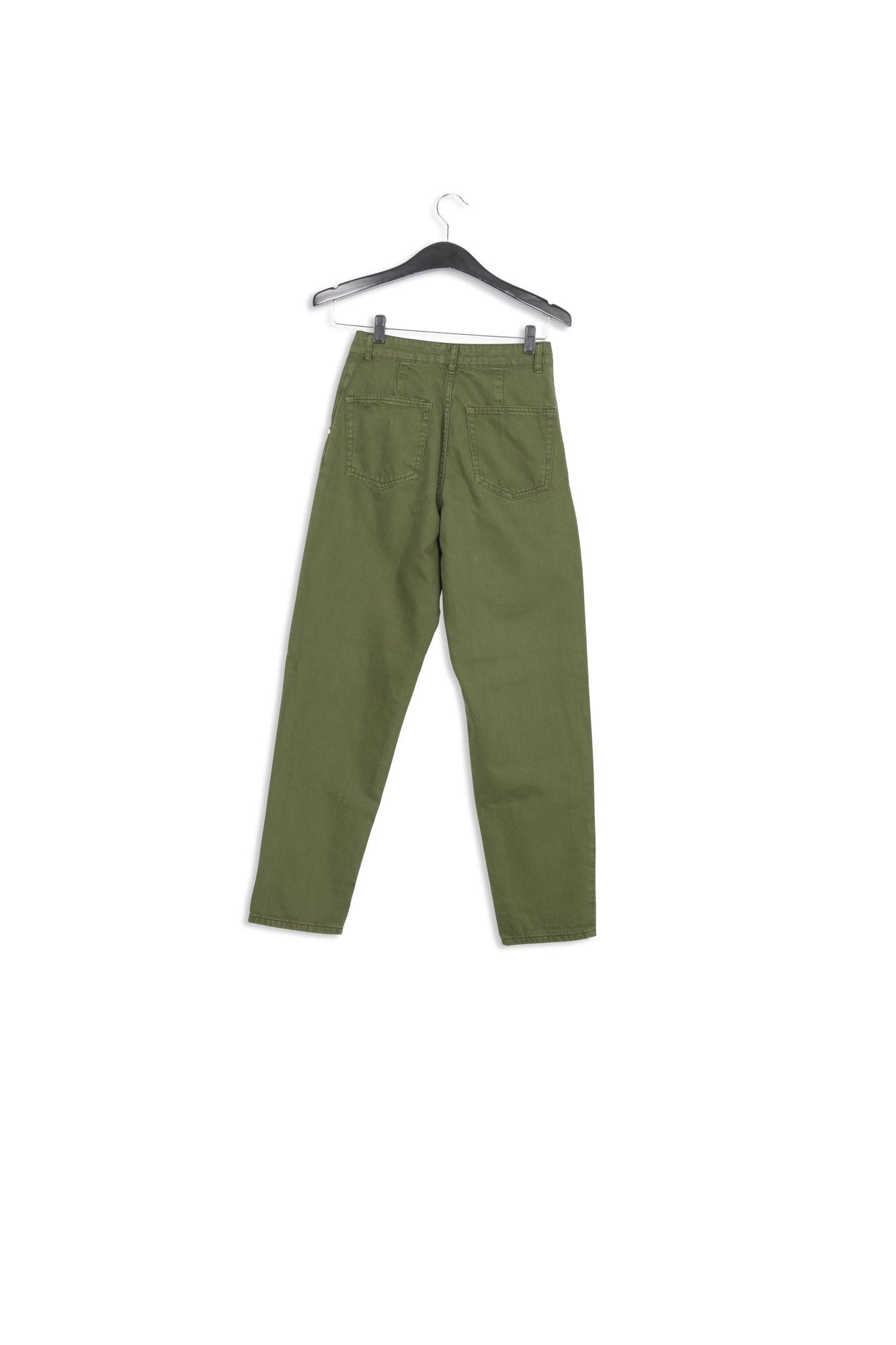 Pine green tapered jeans RE—SSENTIEL | Essentiel second hand