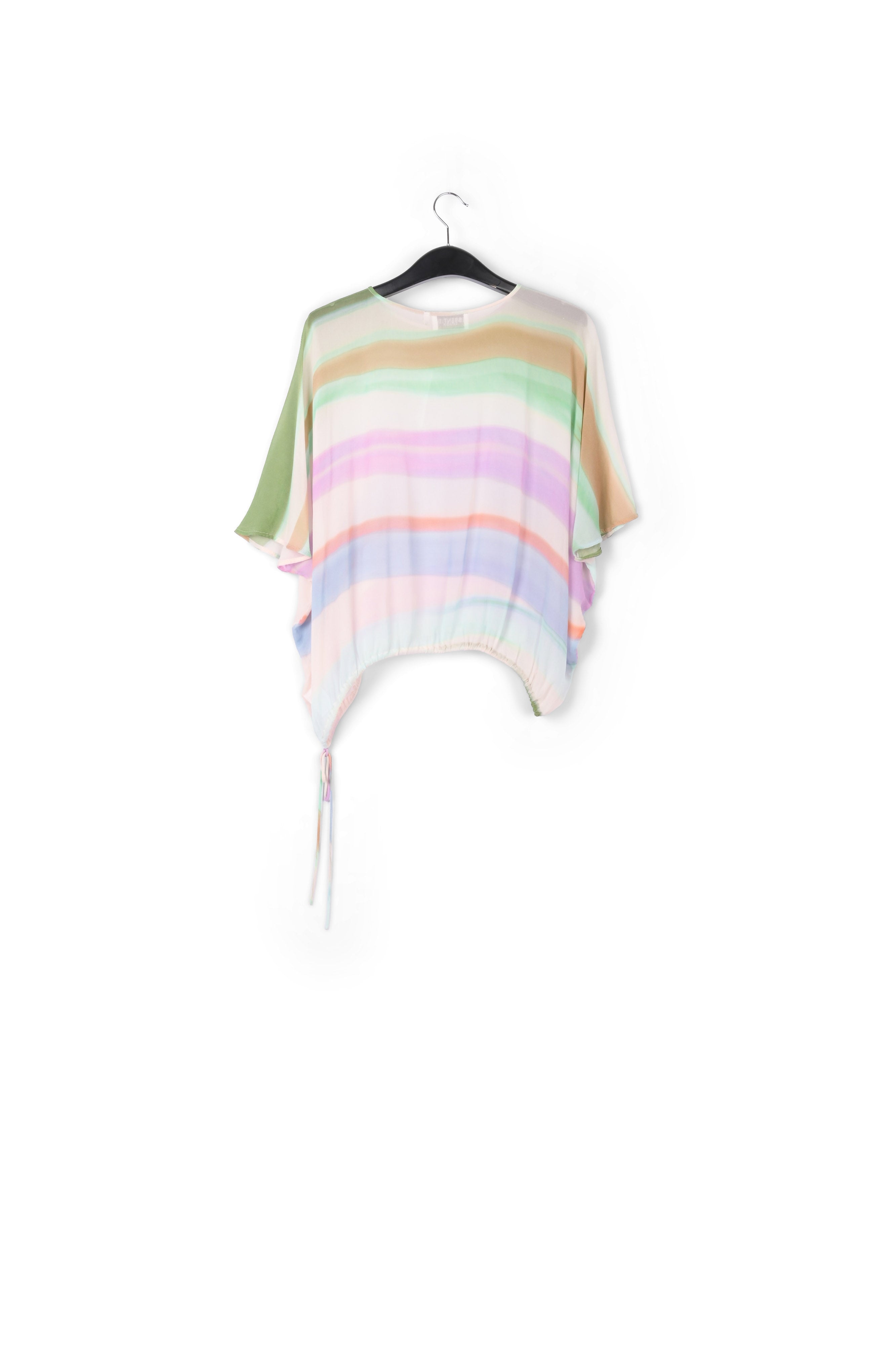 Multicolor voluminous sheer top RE—SSENTIEL | Essentiel second hand