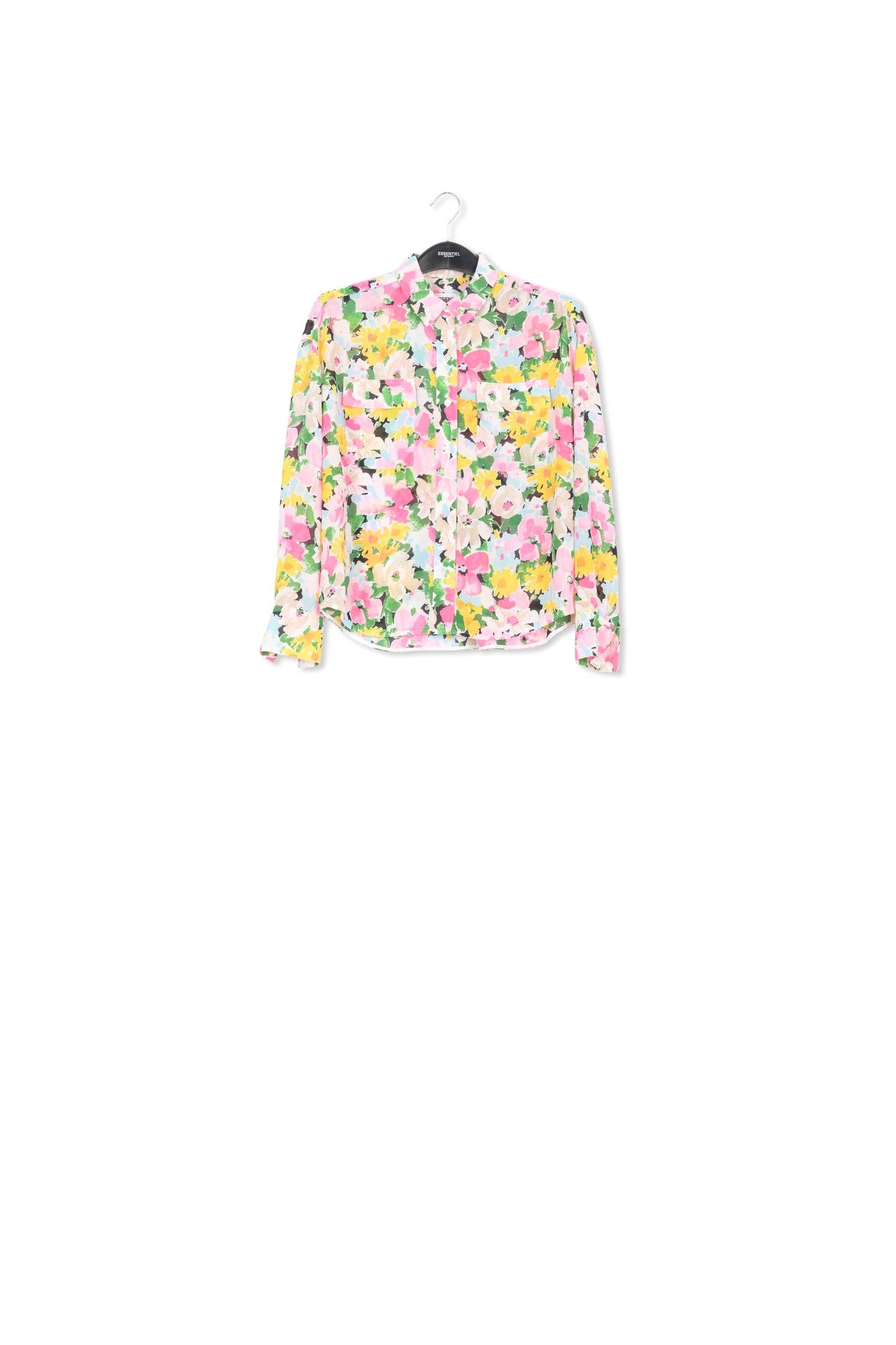 Multicolored floral-print shirt RE—SSENTIEL | Essentiel second hand