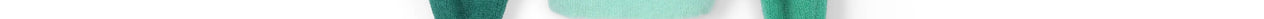 Turquoise mohairmix trui met V-hals Faume - seconde main