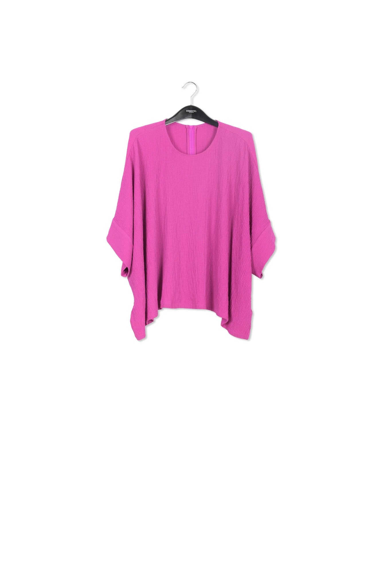 Top oversize en cloqué violet RE—SSENTIEL | Essentiel second hand