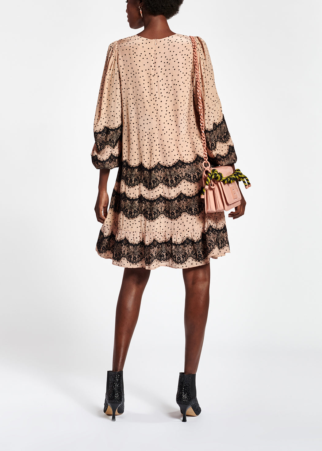 Mini robe pêche à dentelle RE—SSENTIEL | Essentiel second hand