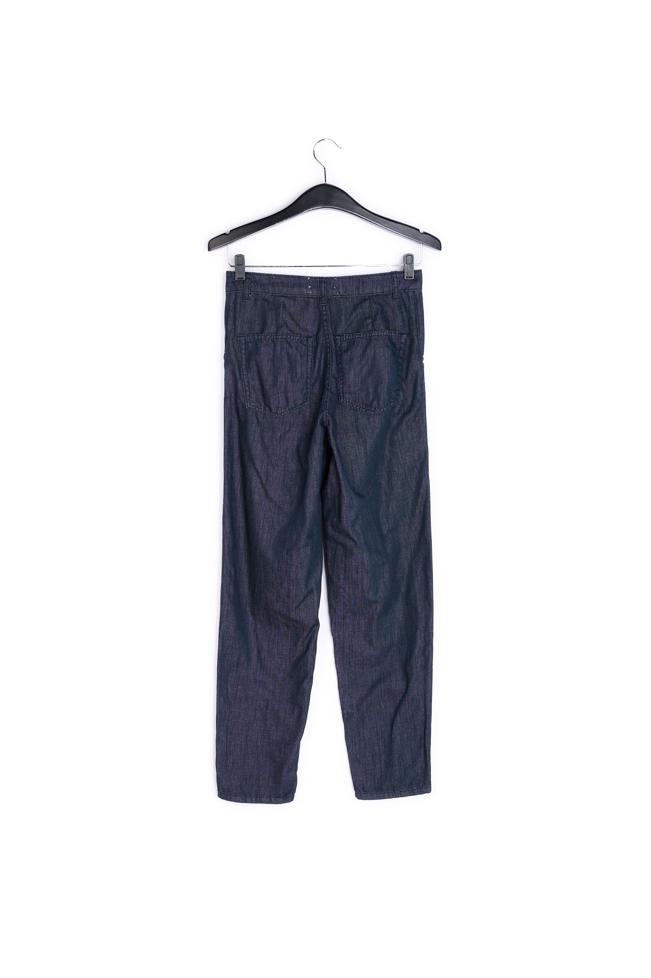 Dark blue loose-fit denim pants RE—SSENTIEL | Essentiel second hand