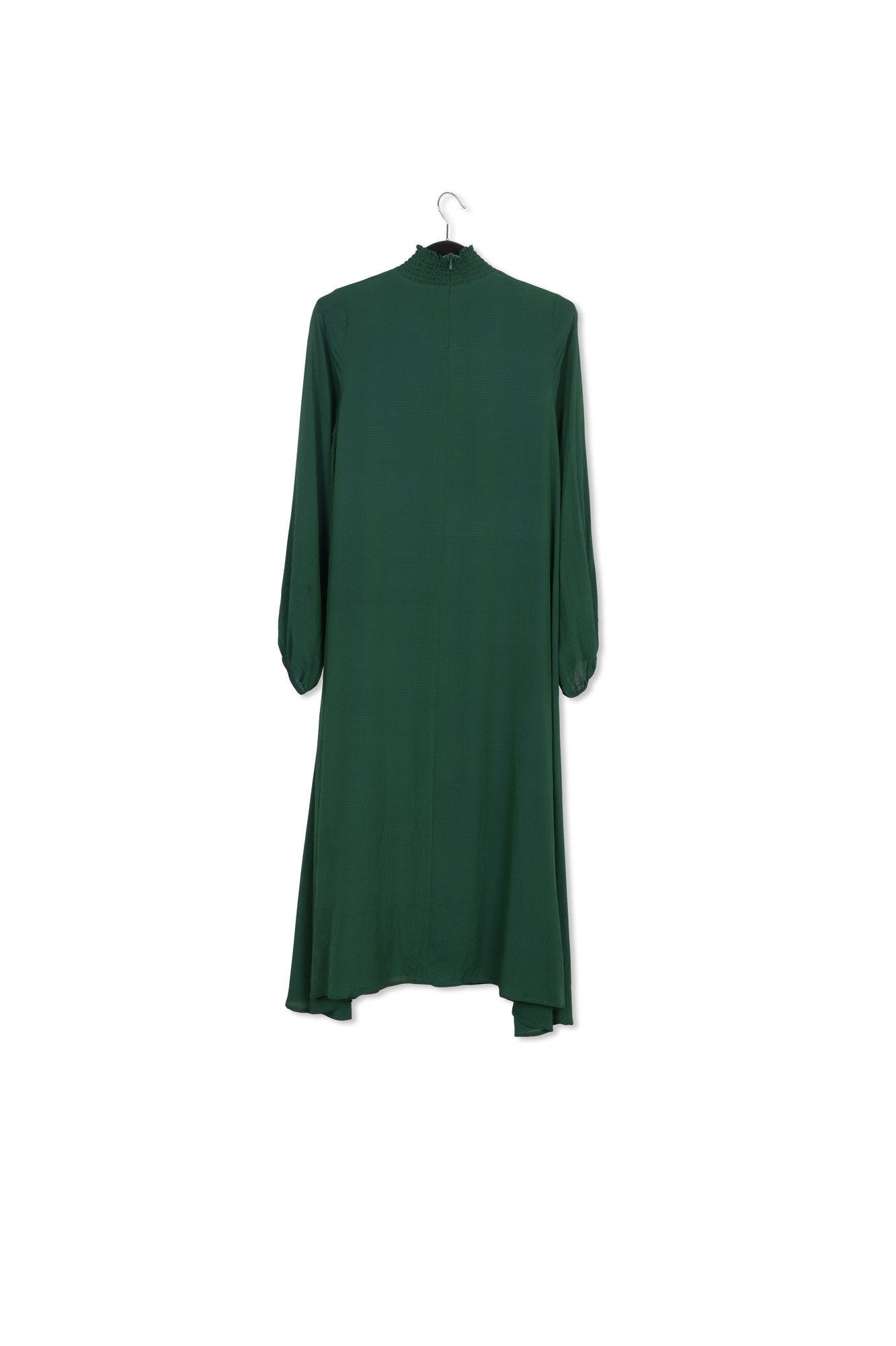 Dark green midi-length dress RE—SSENTIEL | Essentiel second hand