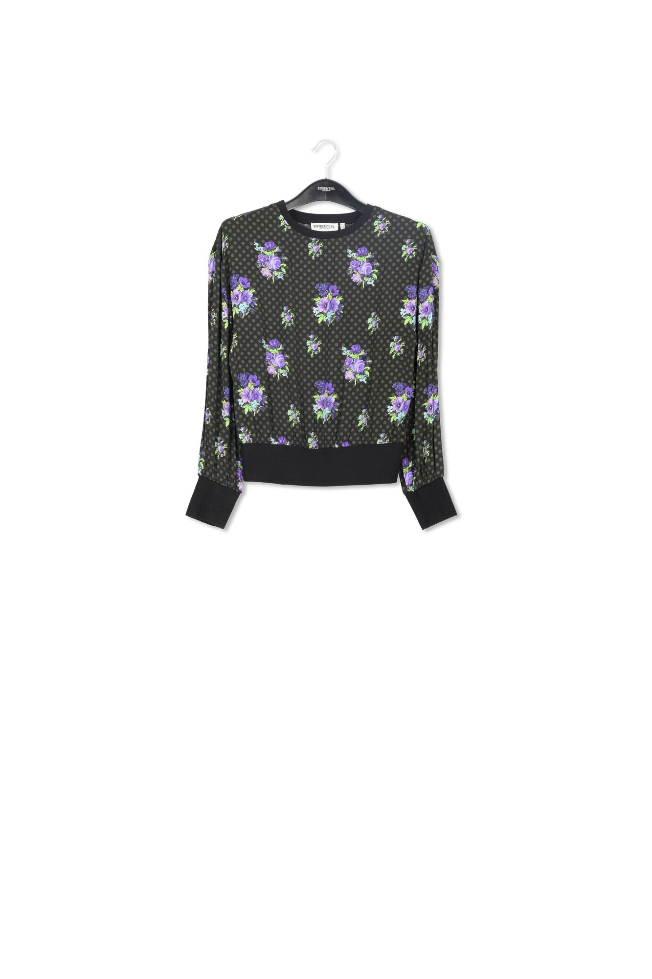 Top met stippen en bloemen RE—SSENTIEL | Essentiel second hand