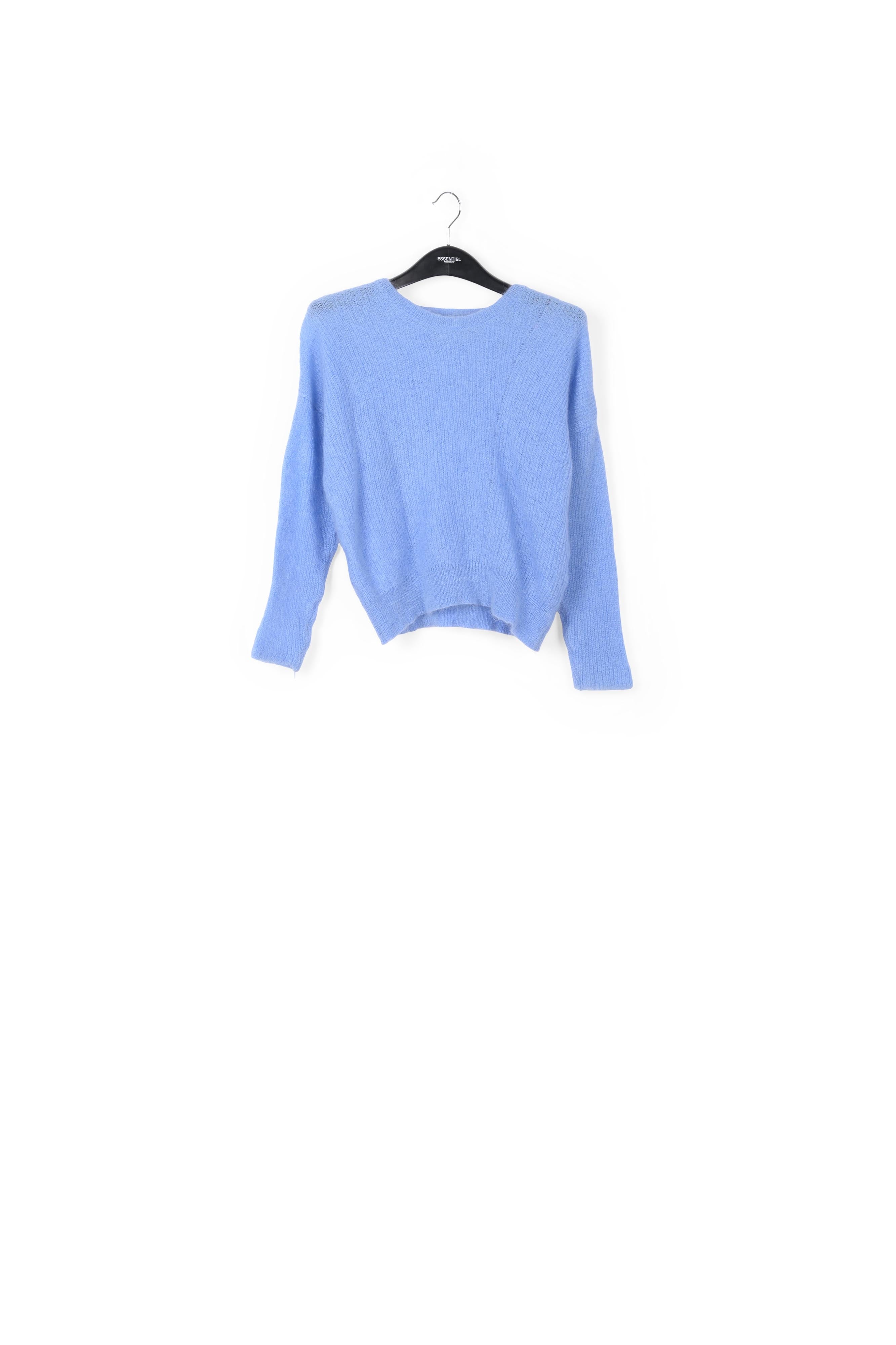 Pull oversize bleu en mohair mélangé RE—SSENTIEL | Essentiel second hand