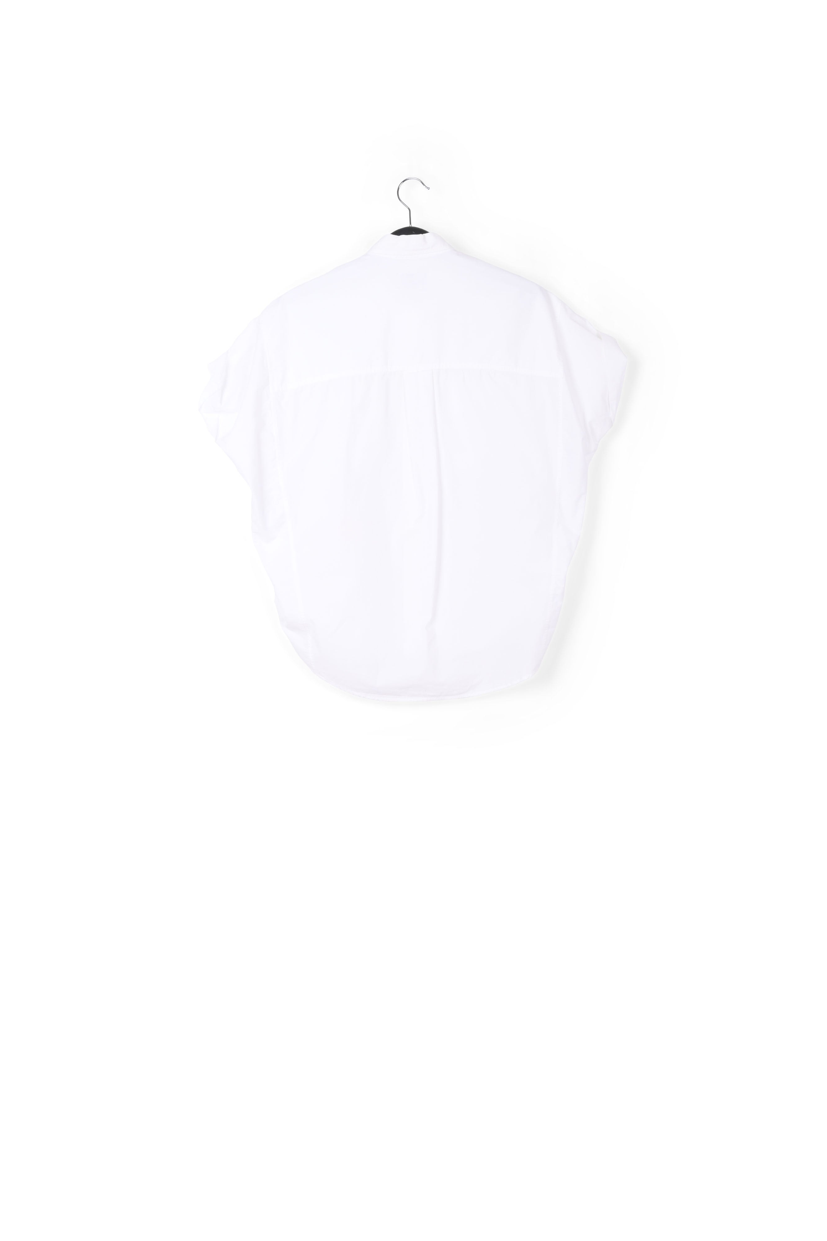 Mint green and white striped cotton shirt RE—SSENTIEL | Essentiel second hand