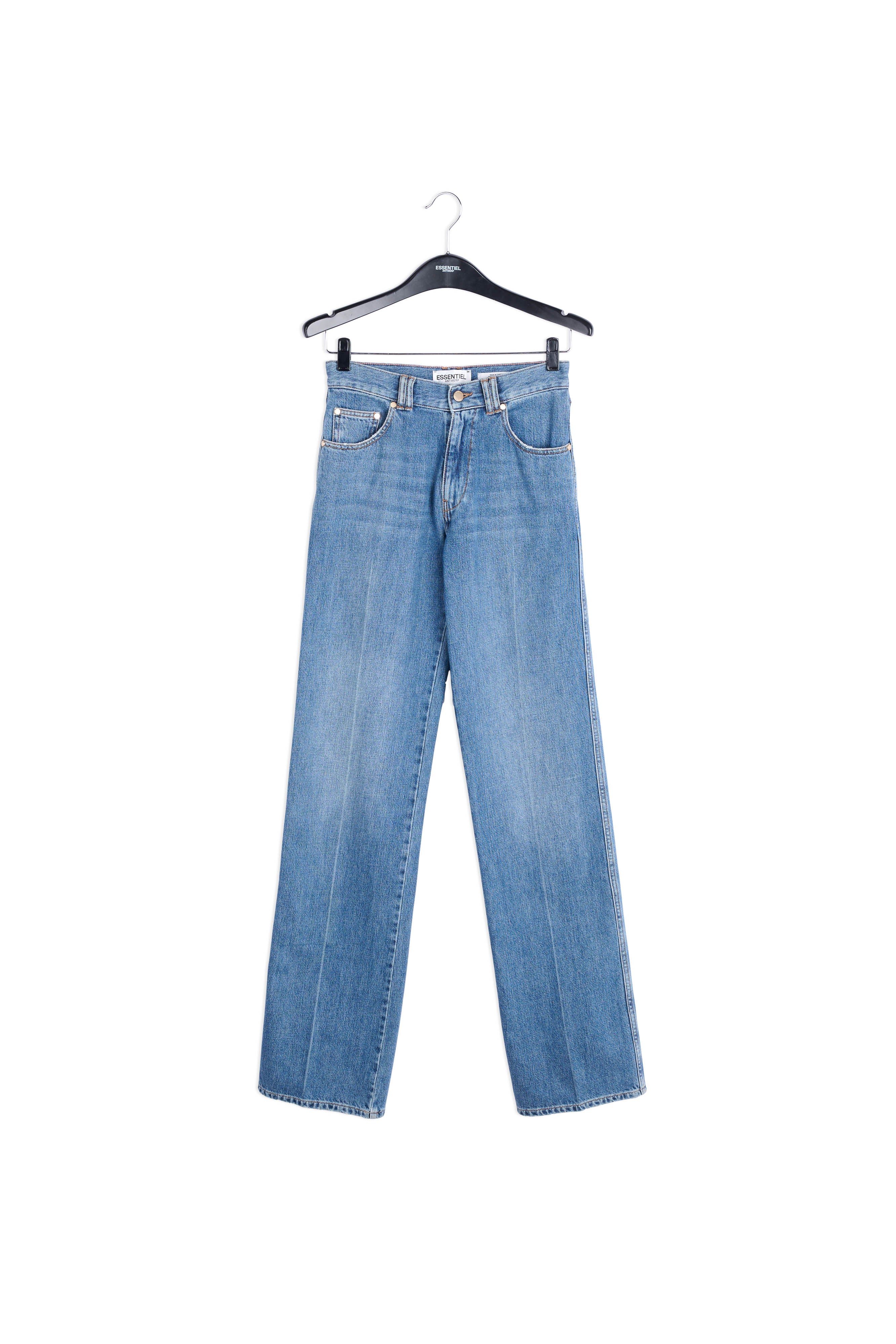 Jean bleu à coupe ample RE—SSENTIEL | Essentiel second hand