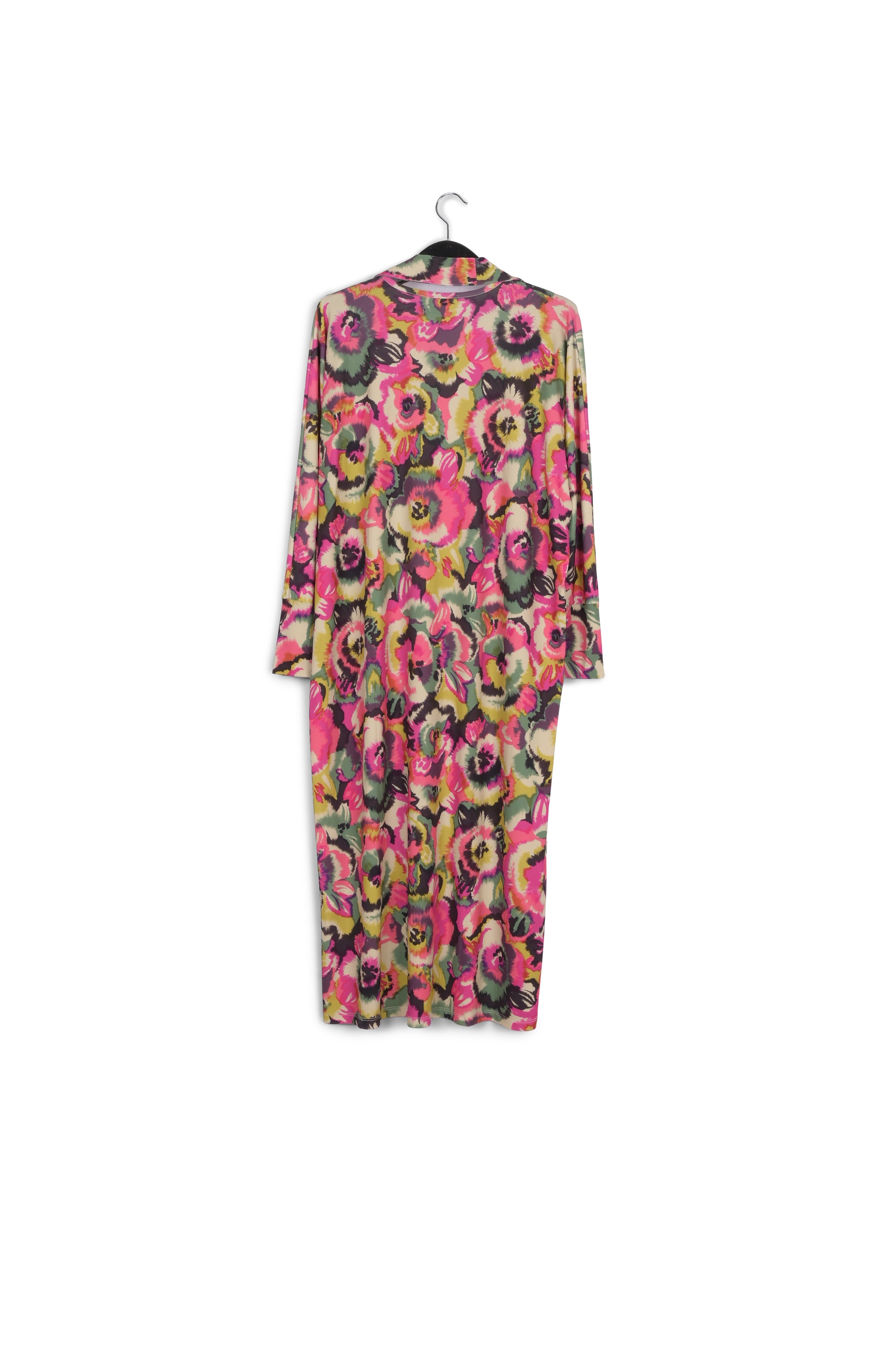Multicolor midi-length dress with floral print RE—SSENTIEL | Essentiel second hand