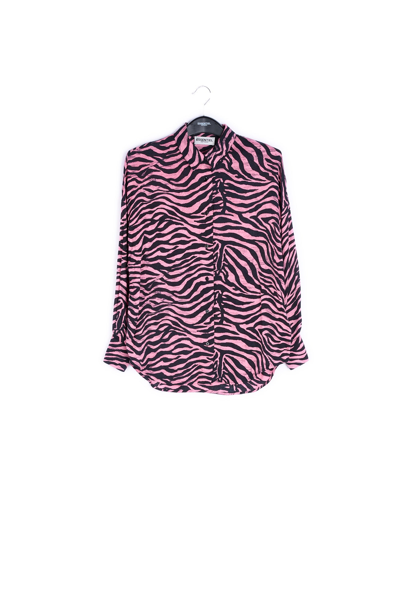Pink zebra-print shirt RE—SSENTIEL | Essentiel second hand