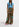 Kaki broek met brede pijpen en bloemenprint Faume - seconde main