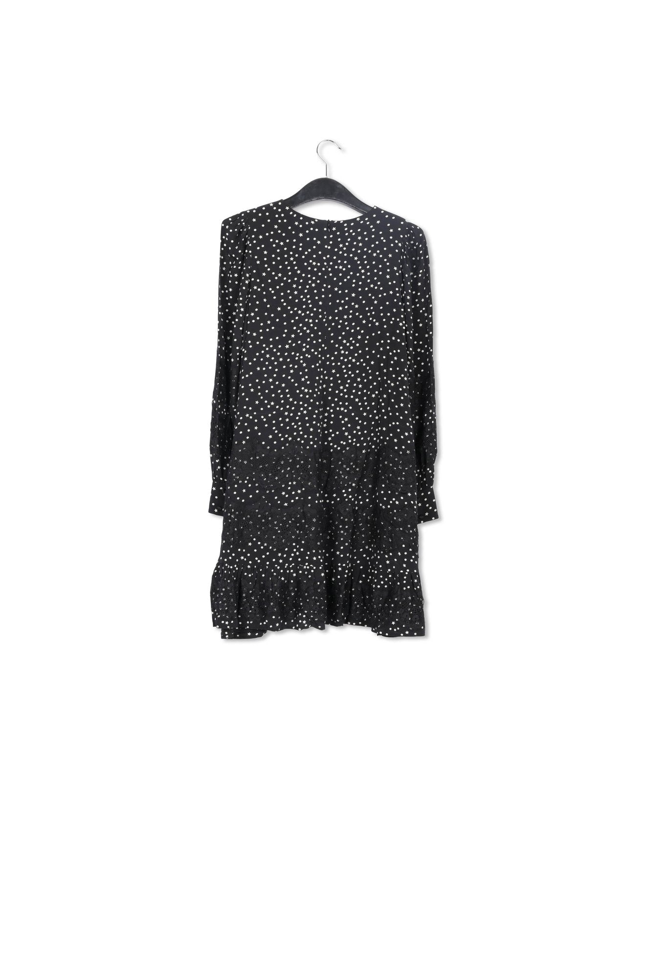 Mini robe noire à dentelle RE—SSENTIEL | Essentiel second hand