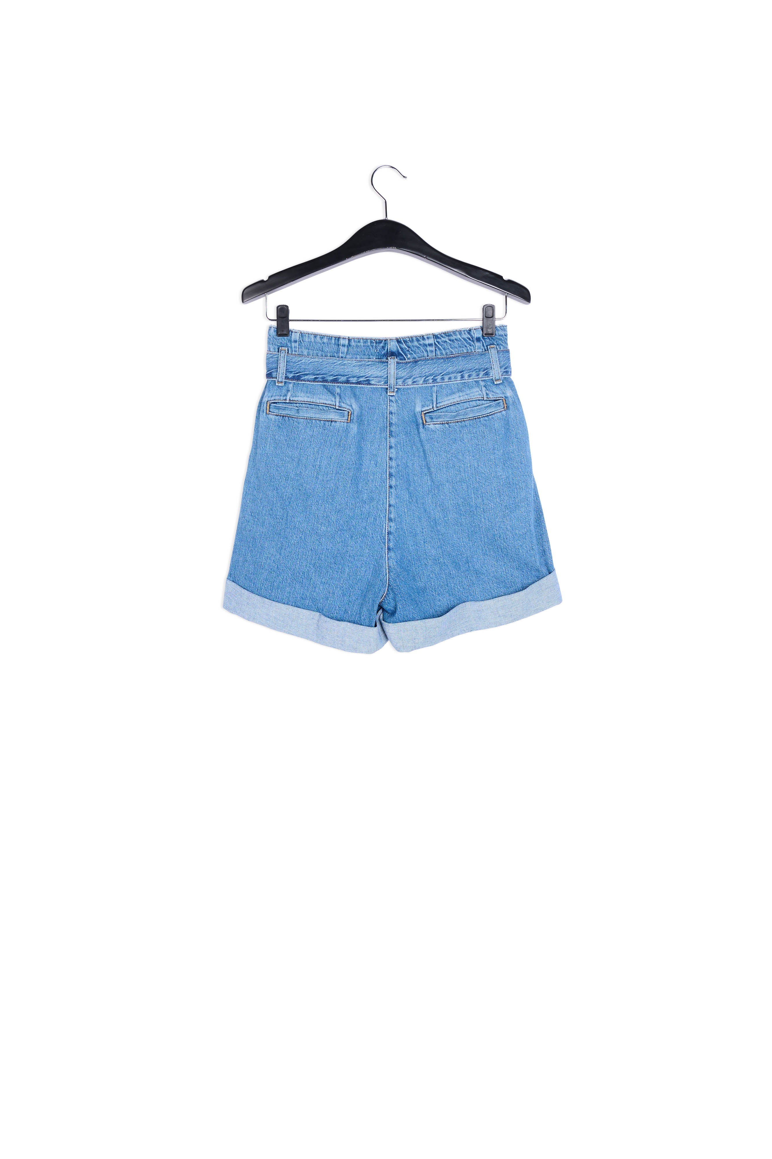 Dark blue denim shorts RE—SSENTIEL | Essentiel second hand