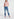 Loose-fit distressed blue jeans Faume - seconde main