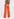 Dark peach flared high wide leg pants Faume - seconde main