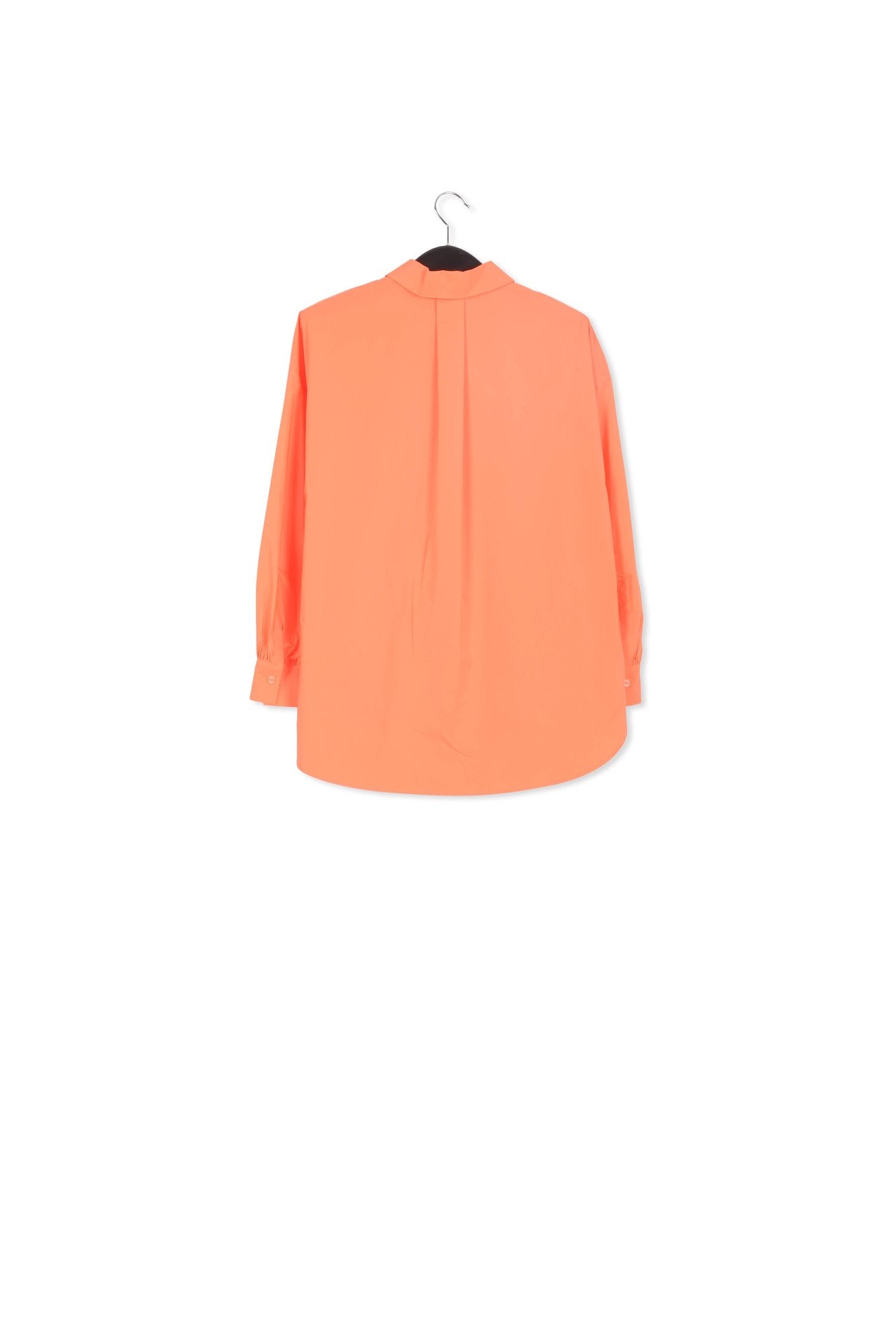 Orange puffed-sleeves shirt RE—SSENTIEL | Essentiel second hand